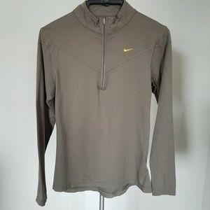 Nike Dri-Fit Long Sleeve half zip Shirt